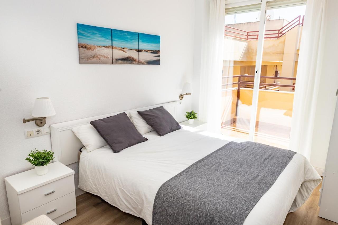 Apartamento Sereno 3 - Piscina, Garaje, Terraza Y Playa Los Canos De Meca Eksteriør bilde