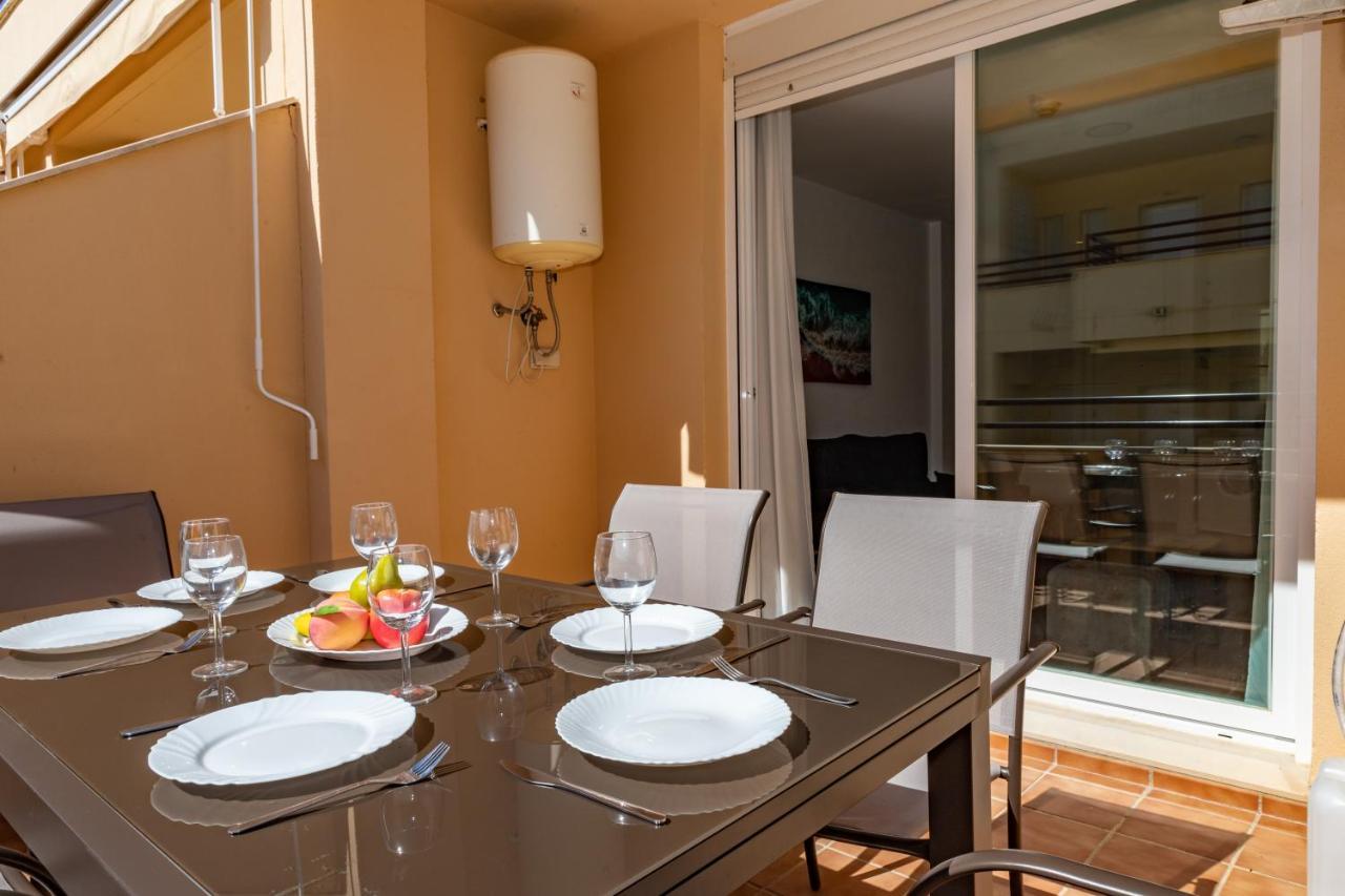 Apartamento Sereno 3 - Piscina, Garaje, Terraza Y Playa Los Canos De Meca Eksteriør bilde